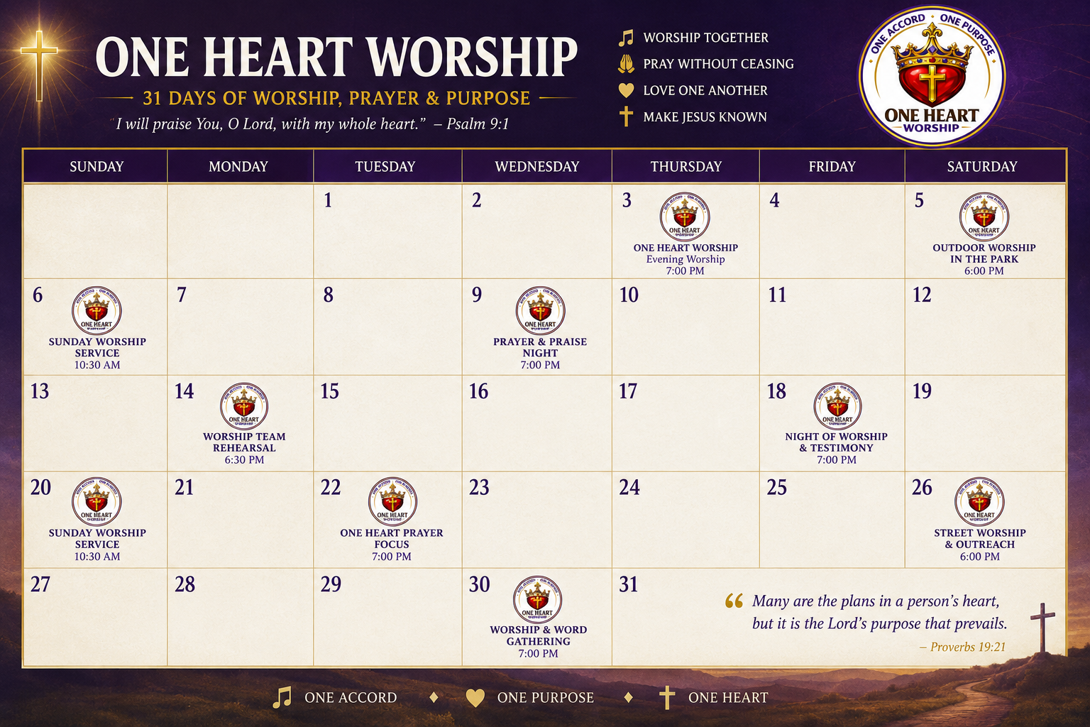 Events Calendar